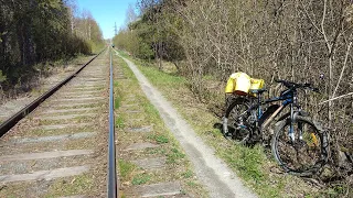 На велосипеде вдоль Уралмашевской жд. От Красного до Зеленого бора