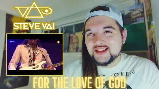 Drummer reacts to "For the Love of God" (Live) by Steve Vai