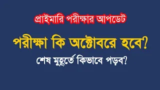 প্রাইমারি পরীক্ষা কবে হবে? প্রাইমারি শর্ট সাজেশন ২০২৩