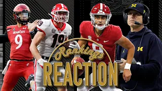 CFP Rankings Reaction: Has Alabama earned the top spot after beating Georgia? + Cincinnati's chances