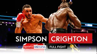 FULL FIGHT! Callum Simpson vs Boris Crighton 💪