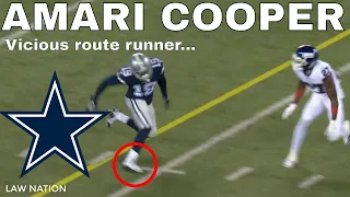 ✭ Dallas Cowboys Amari Cooper "VICIOUS" route runner vs NY Giants