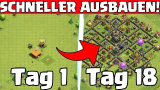 DORF SCHNELLER AUSBAUEN! SO GEHT'S! 😎 Clash of Clans * CoC * Road to Rathaus 15