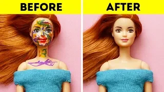 18 BARBIE DOLL HACKS