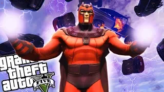 GTA 5 Mods - MAGNETO MOD w/ SUPER POWERS (GTA 5 Mods Gameplay)