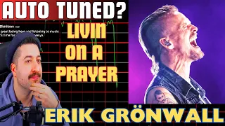 IS THIS AUTO TUNED?LIVIN’ ON A PRAYER - Erik Grönwall (Bon Jovi Cover)