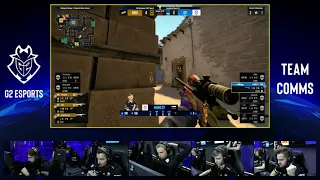 G2 TEAM REACTS TO MONESY INSANE 1V3 CLUTCH [IEM KATOWICE 2022]