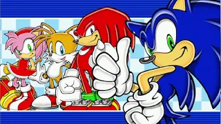 Sonic Advance Revamped (Sonic Advance Fan Game) Neo Green Hill Sonic And Amy gameplay