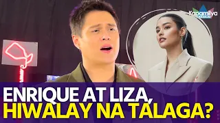 Enrique Gil, nag-react sa tanong kung sila pa ba ni Liza Soberano