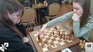 I. Rabinovich (1585) vs WFM Fatality (1932). Chess Fight Night. CFN. Blitz