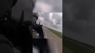 F-16 Takeoff - Low Turn Out