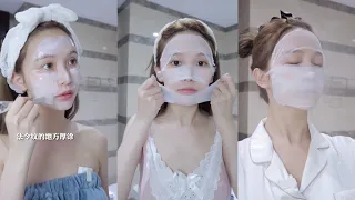Chinese Skincare routine || Asmr tiktok/Douyin #2