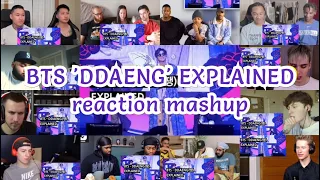 BTS 'DDAENG' EXPLAINED || reaction mashup