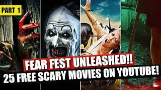 Halloween: 25 Free Scary Movies On YouTube | Part 1 | Full Movies