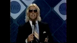 Ric Flair promo on Kevin Von Erich.  WCCW 1985