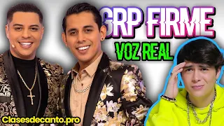 Escuchando la Voz REAL de GRUPO FIRME sin Autotune - Análisis Vocal Eduin Caz | Vargott