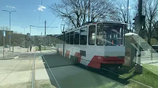 Tram Ride from Kanuti to Krulli, Tallinn, Estonia - 07May2023,12h34