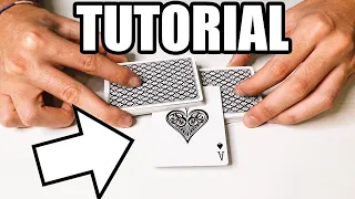 Il modo piu' ELEGANTE per far APPARIRE una CARTA! / tutorial gioco di magia con le carte