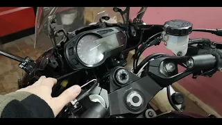 Снятие и установка стартера Kawasaki Z1000 SX. Removal and installation starter Kawasaki Z1000 SX