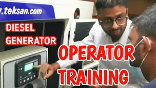 Diesel generator operator Training | Dg maintenance training #maintenance Kirloskar generator