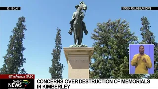 Concerns over destruction of memorials in Kimberley