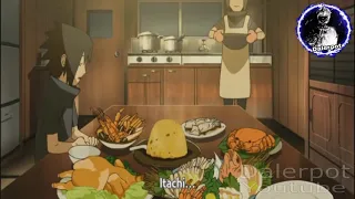 itachi cocina para sasuke