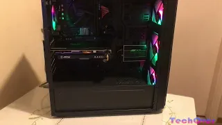 Aerocool SI-5200 Frost Case, Intel i5 11400 rgb Build