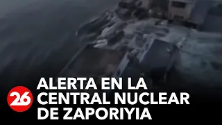 Crece la alerta en la central nuclear de Zaporiyia