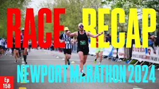Newport Marathon 2024 Race Recap /// Getting An 11 Minute PB 💪🏻
