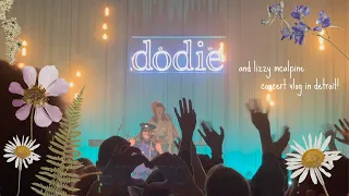 vlog 004: dodie & lizzy mcalpine detroit concert!
