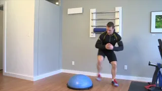 Knee Sprain ACL, MCL: Bosu Ball Lateral Shuffle