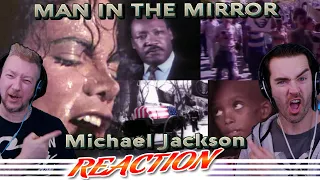 MAN IN THE MIRROR! Michael Jackson REACTION (MV)