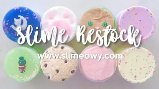 SLIME RESTOCK: NEW FLOAT TEXTURE, PAW, THICKY, & MORE! July 20th