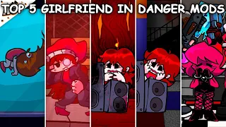 Top 5 Girlfriend in Danger Mods #10 - Friday Night Funkin’