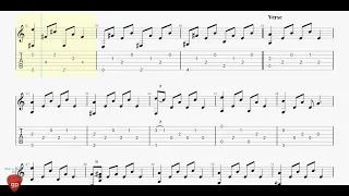 The Beatles - While My Guitar Gently Weeps - Guitar Tab