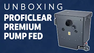Unboxing Oase ProfiClear Premium Pump Fed Drum Filters