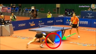 Crazy Hand Switch Attempt of Ma Long