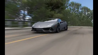 Forza Horizon 5 Lamborghini Huracán EVO cockpit no HUD