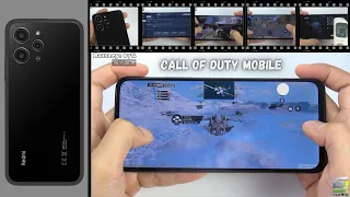 Xiaomi Redmi 12 test game Call of Duty Mobile CODM