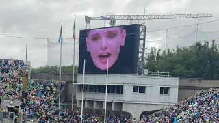 Sinead O’Connor nothing compares to you. croke park tribute