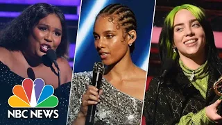 Watch: Grammys Highlights In 3 minutes | NBC News