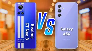 Realme GT Neo 3 ⚡ vs ⚡ Samsung Galaxy A54 Full Comparison