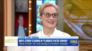 Meryl Streep Talks 'Florence Foster Jenkins'