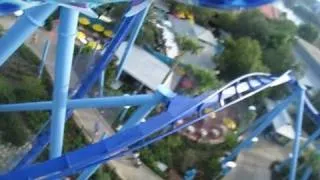 Manta Front Row on-ride POV Seaworld Orlando