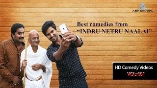 Indru Netru Naalai Tamil Movie | Full Comedy Scene | Vishnu Vishal | Mia George | Karunakaran