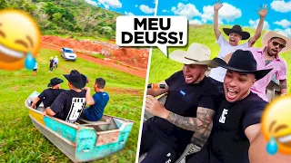 INÉDITO🚨 DESCEMOS O MORRO GIGANTE DE BARCO!! Capotamo aaaaaaa!!