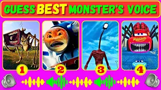Guess Monster Voice MegaHorn, Spider Thomas, Light Head, McQueen Eater Coffin Dance