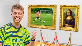 I Hung the Best Goal of This Video in The Louvre