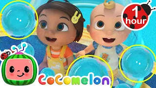 The Bubble Song | Learn Shapes and Circles with JJ | CoComelon Nursery Rhymes & Kids Songs