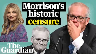 Historic censure motion against Scott Morrison passes: politics with Amy Remeikis